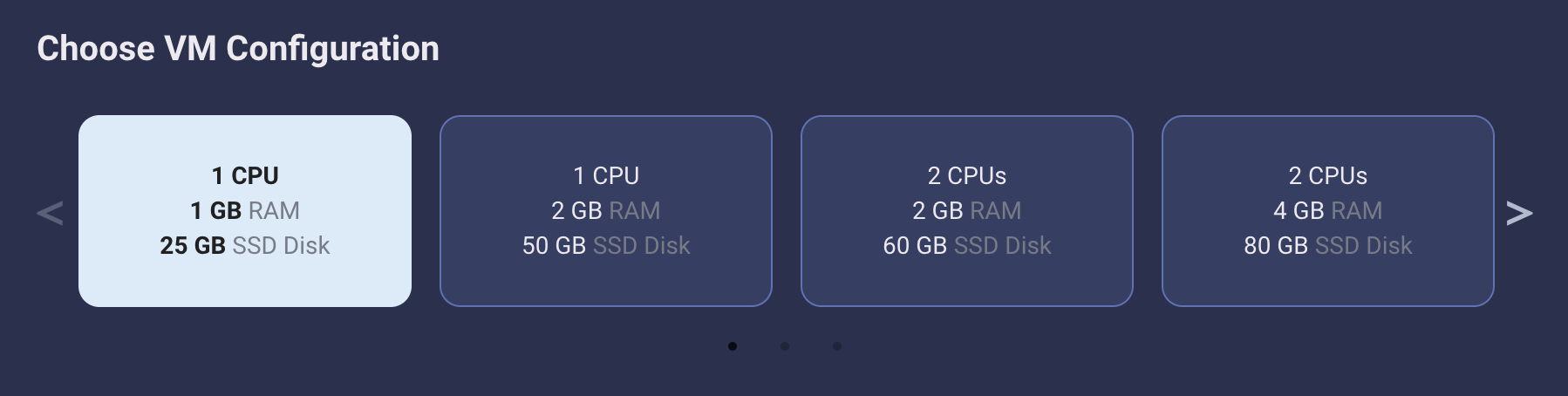 VM Configuration